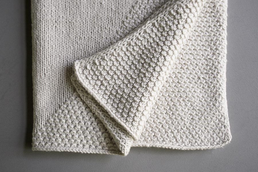 Cozy Corners Crib Blanket | Purl Soho