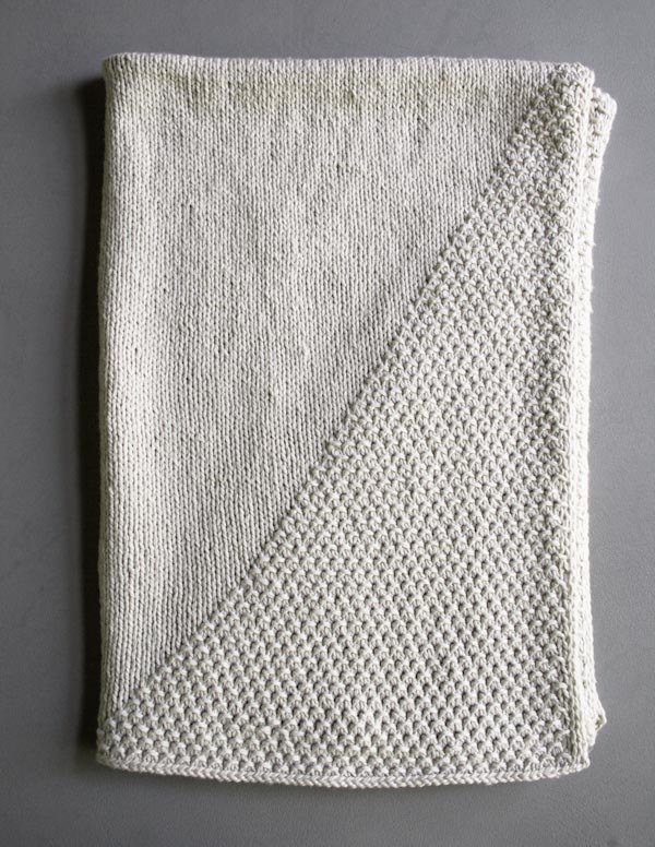 Cozy Corners Crib Blanket | Purl Soho