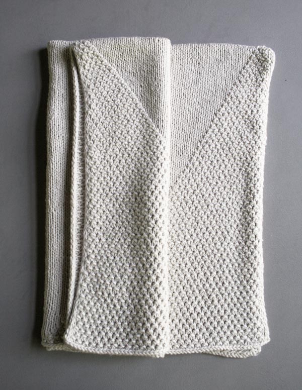 Cozy Corners Crib Blanket | Purl Soho