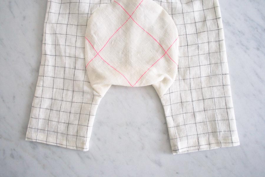 Baby Pants in Linen Grid | Purl Soho