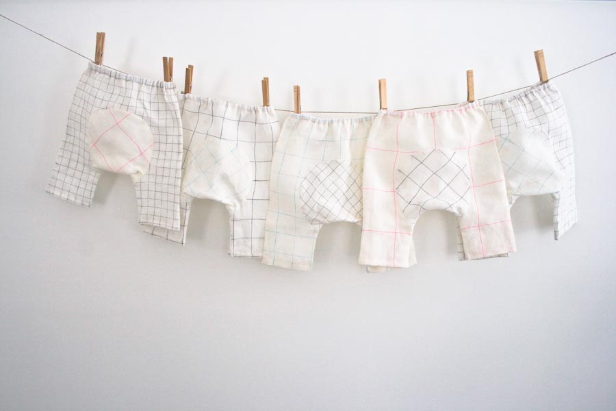 Baby Pants in Linen Grid | Purl Soho