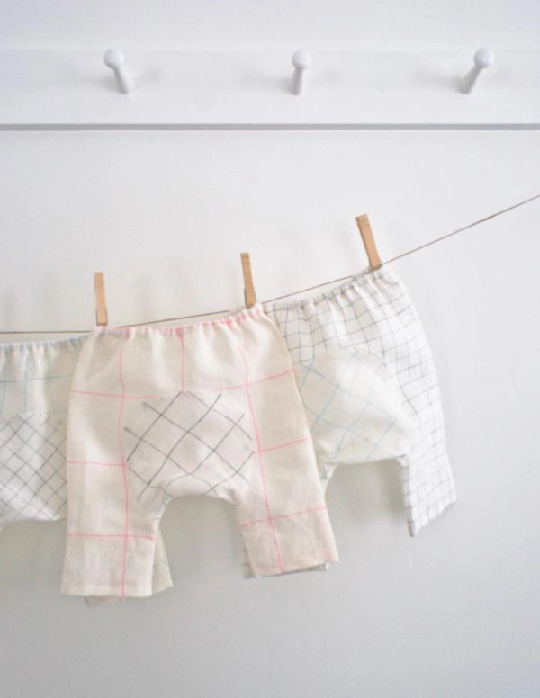 Baby Pants in Linen Grid | Purl Soho