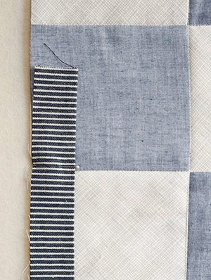 Sewing on Double Fold Binding | Purl Soho