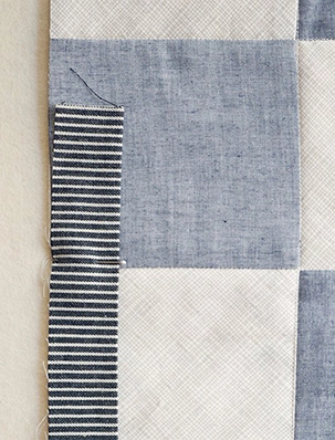 Sewing on Double Fold Binding | Purl Soho