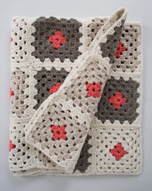 Granny Square embroidery kit