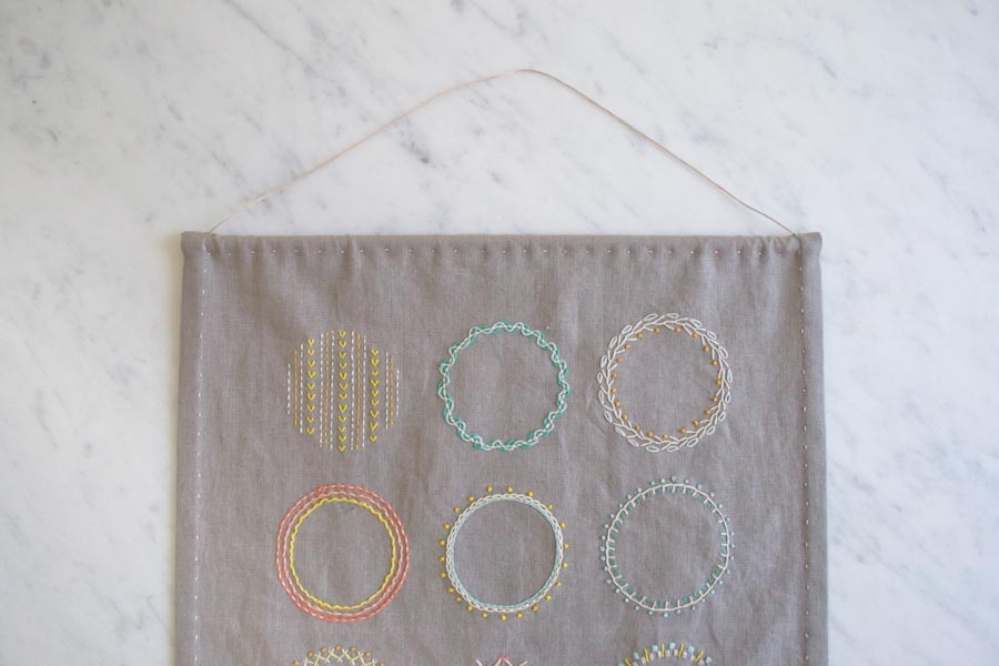 Purl Kit - Beginner Embroidery Sampler Kit