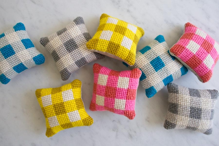 Learn to Needlepoint a Pincushion Pattern | Purl Soho