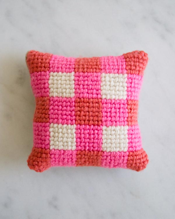 Learn to Needlepoint a Pincushion Pattern | Purl Soho