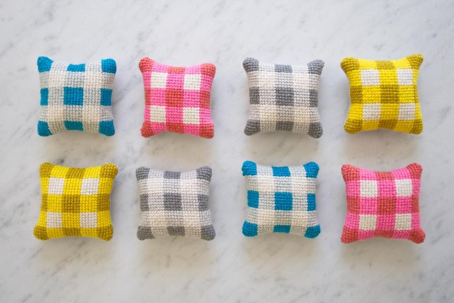 Learn to Needlepoint a Pincushion Pattern | Purl Soho