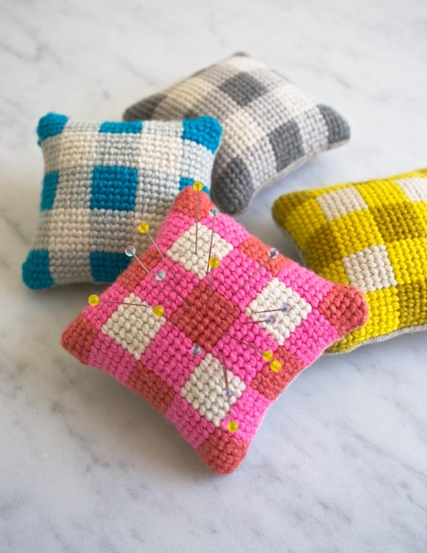 Learn to Needlepoint a Pincushion Pattern | Purl Soho