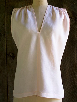 Tunic with Gathered Shoulders | Purl Soho