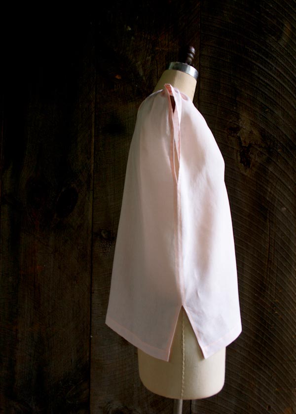Tunic with Gathered Shoulders - Purl Soho | Beautiful Yarn For