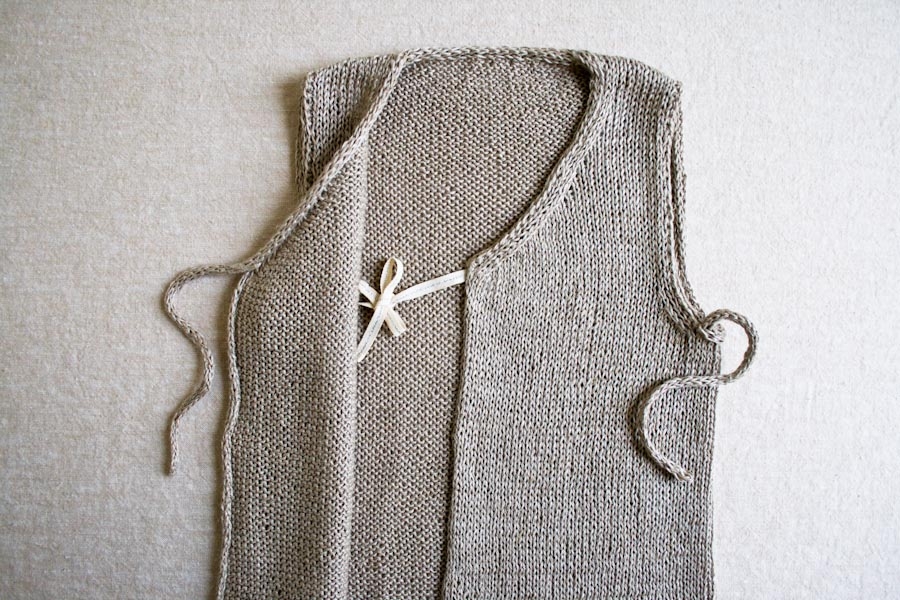 Linen Vest for Babies | Purl Soho