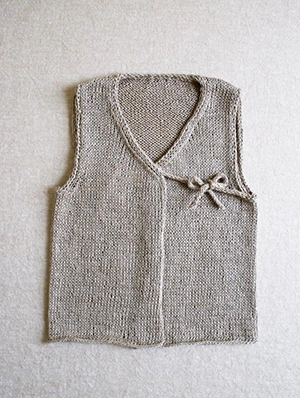 Linen Vest for Babies | Purl Soho