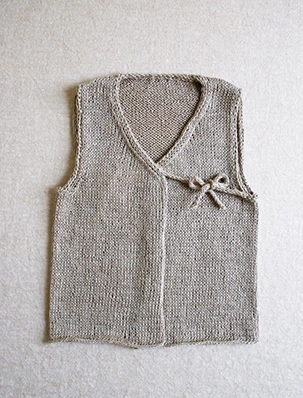 Linen Vest for Babies | Purl Soho