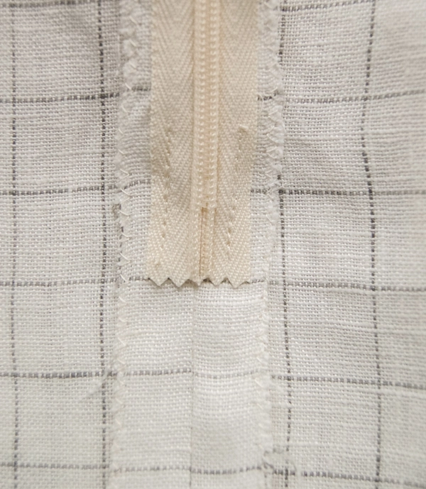 Pleated Skirt in Linen Grid | Purl Soho