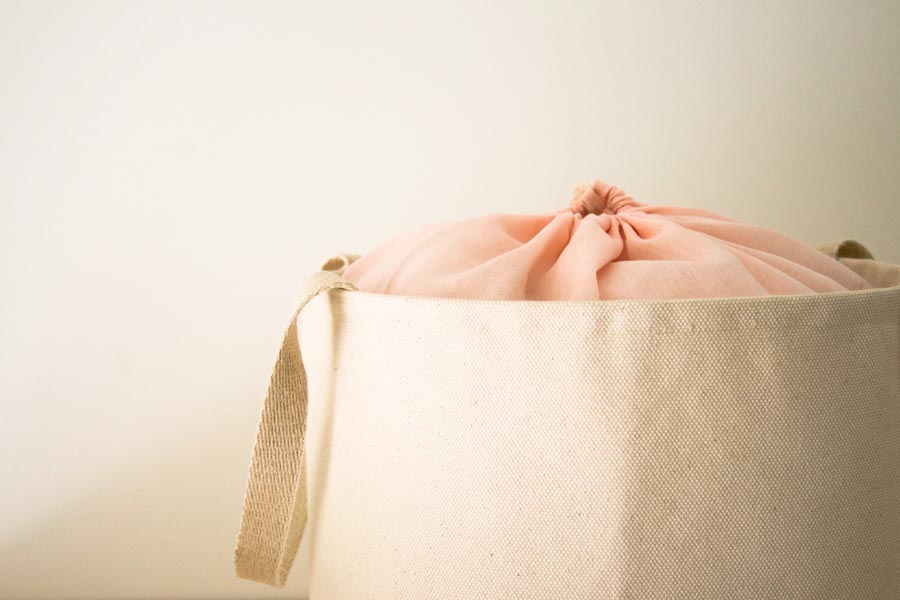 Drawstring Bucket Tote | Purl Soho