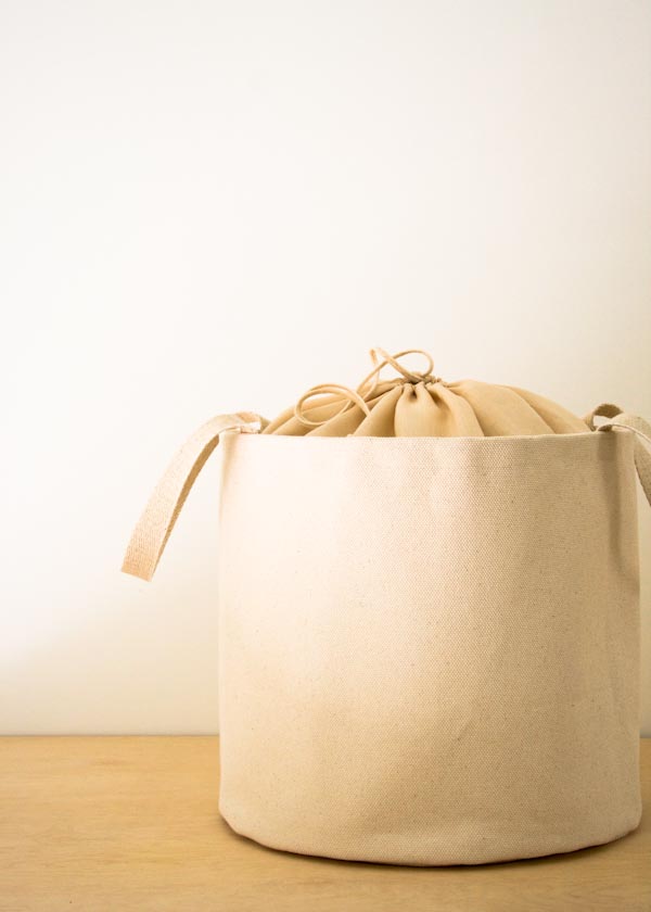 Drawstring Bucket Tote | Purl Soho