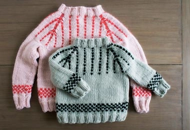 Friendly Fair Isle Sweater: Now Sized for Toddlers + Kids Too!