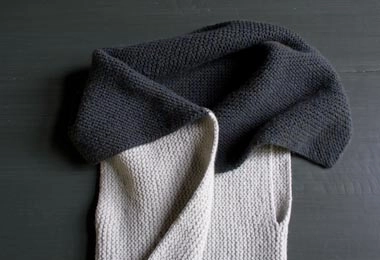 Sideways Garter Vest