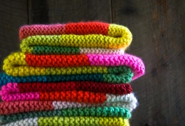 Super Easy Crib Blanket in Super Soft Merino's Newest Colors