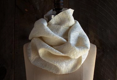 Woven Pearl Cowl
