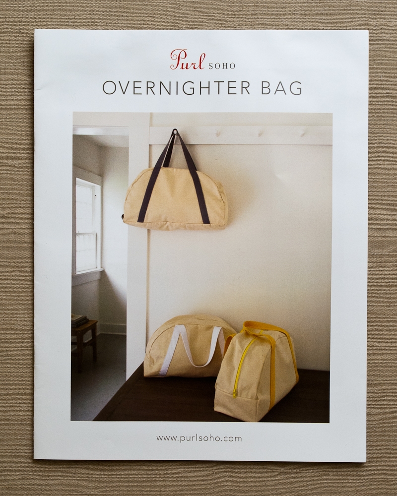 Overnighter Bag in Warsa Linen | Purl Soho