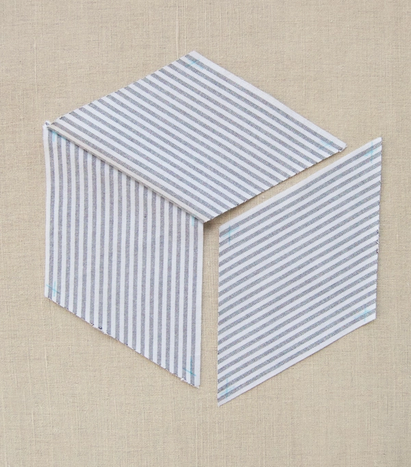 Striped Tumbling Blocks Quilt | Purl Soho