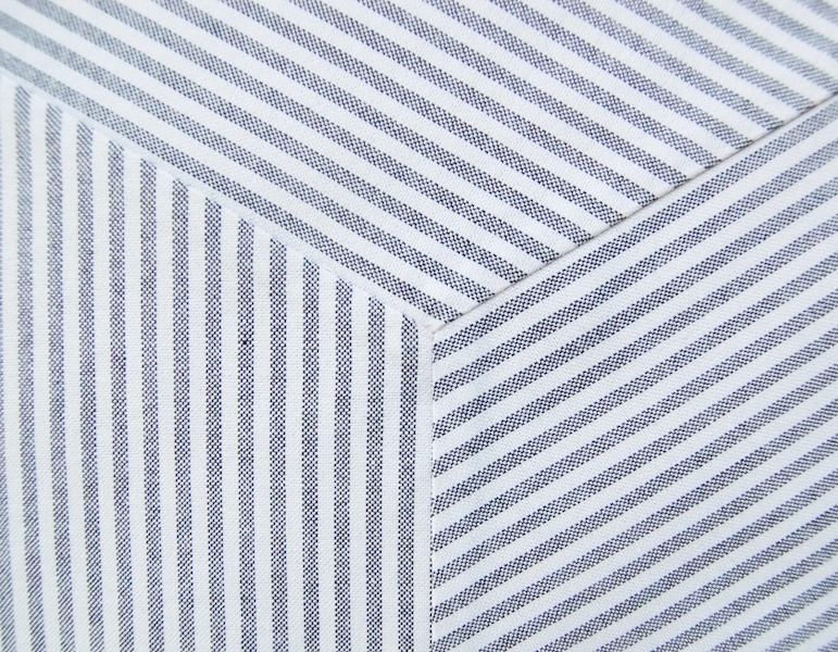 Striped Tumbling Blocks Quilt | Purl Soho