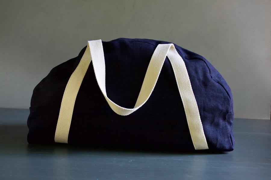 Overnighter Bag in Warsa Linen | Purl Soho