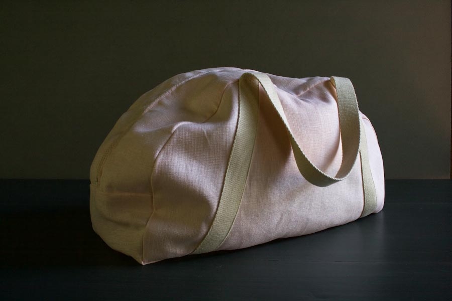 Overnighter Bag in Warsa Linen | Purl Soho