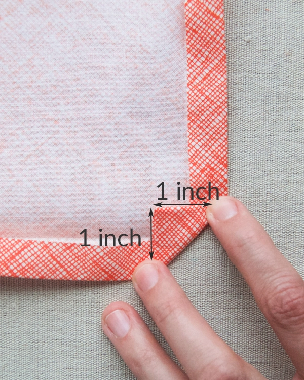 How to Sew Mitered Corners - Love Notions Sewing Patterns