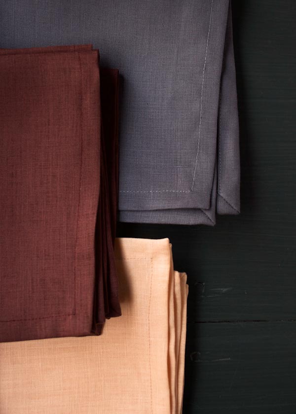 Classic Mitered Corner Napkins | Purl Soho