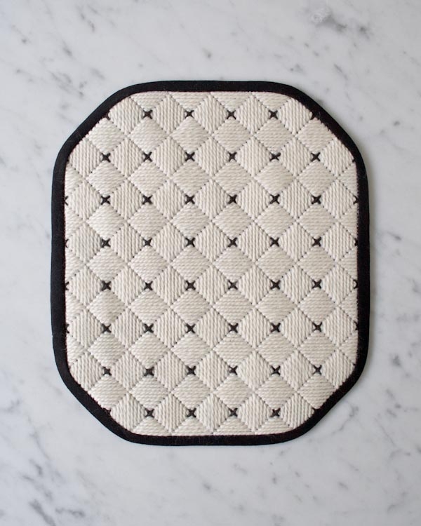 Graphic Needlepoint Trivets | Purl Soho