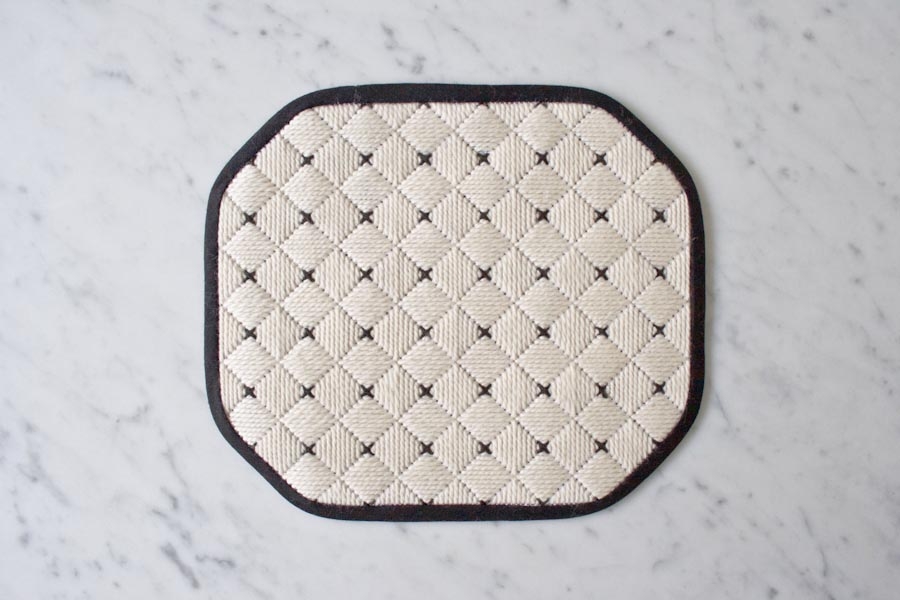 Graphic Needlepoint Trivets | Purl Soho