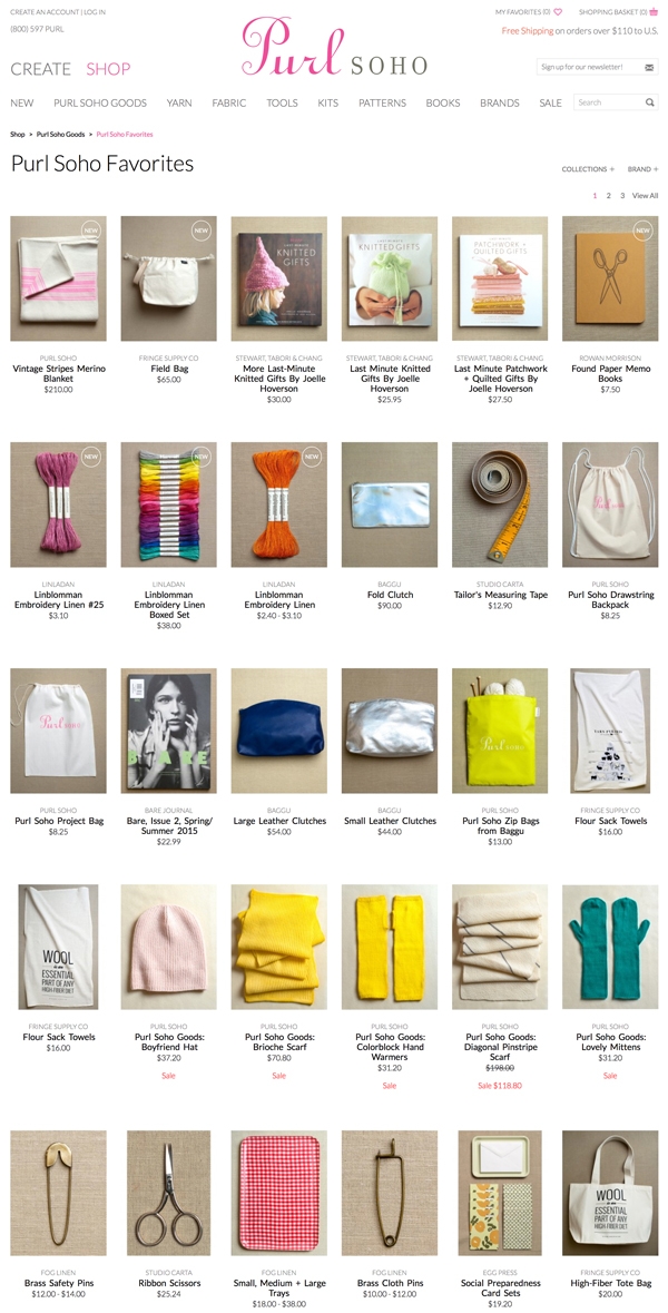 The New purlsoho.com! | Purl Soho