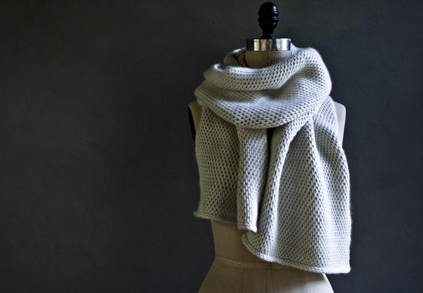 Tunisian Crochet Scarf | Purl Soho