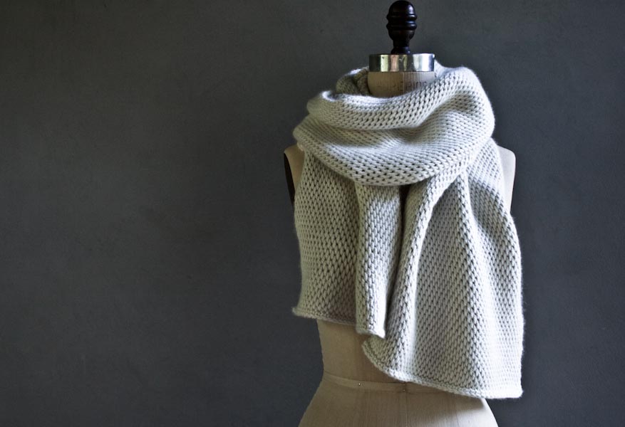 Tunisian Crochet Scarf