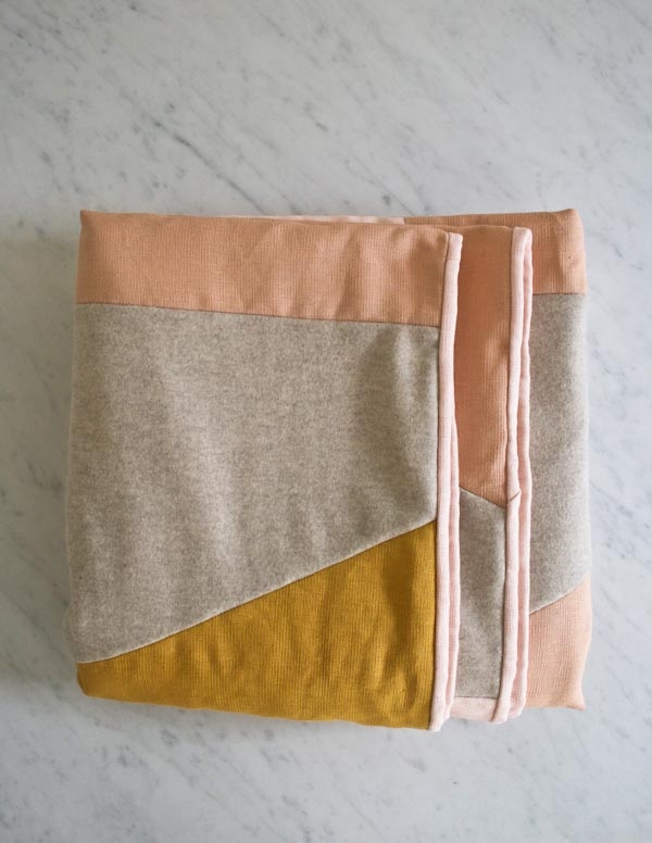 Wool + Linen Patchwork Quilt | Purl Soho