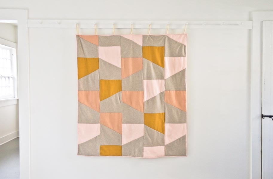 Wool + Linen Patchwork Quilt | Purl Soho