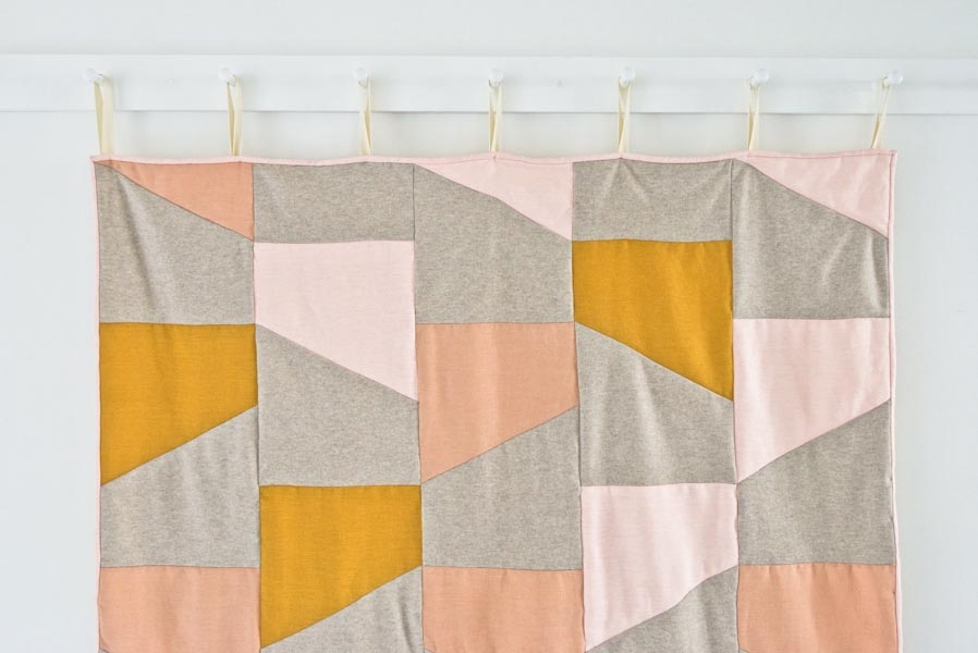 Wool + Linen Patchwork Quilt | Purl Soho