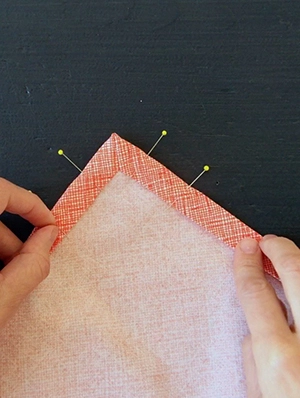 Sewn Mitered Corners | Purl Soho