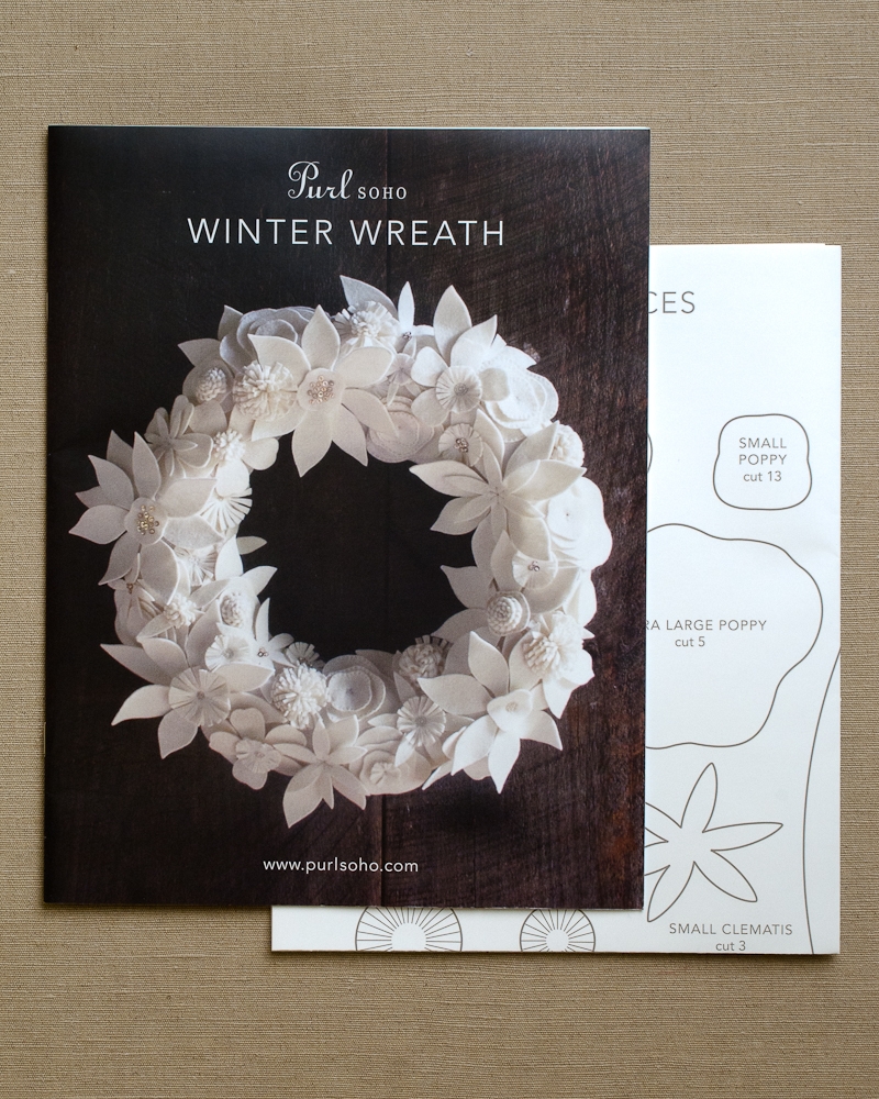 Winter Wreath, Now In Evergreen! | Purl Soho