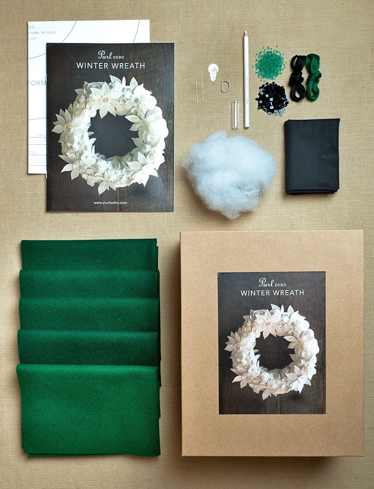 Winter Wreath, Now In Evergreen! | Purl Soho