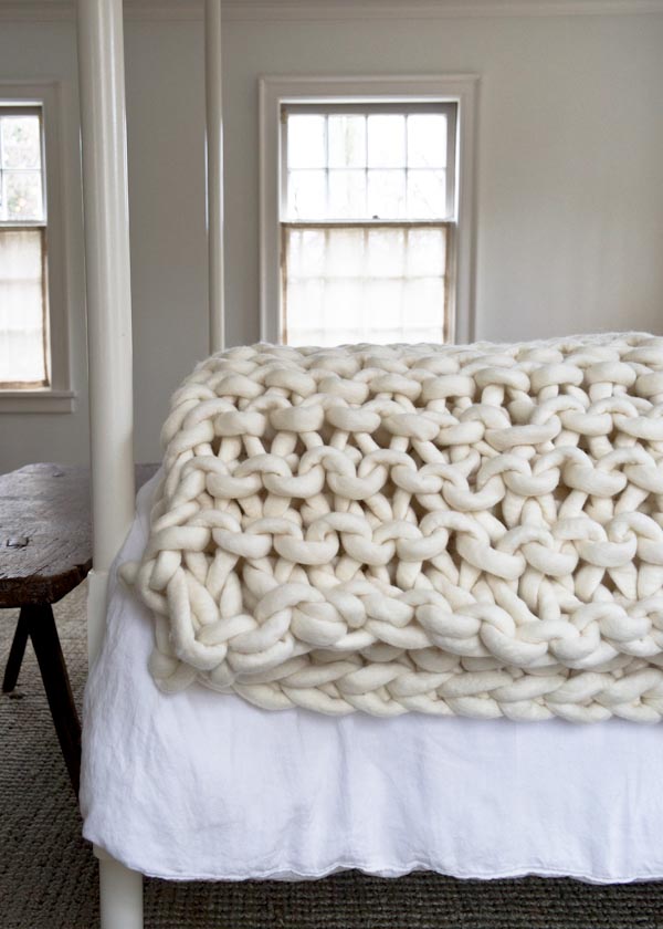 Big Little Dandelion Garter Blanket | Purl Soho