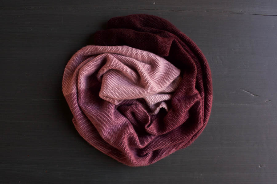 Cashmere Ombré Wrap, Now in Plum! | Purl Soho