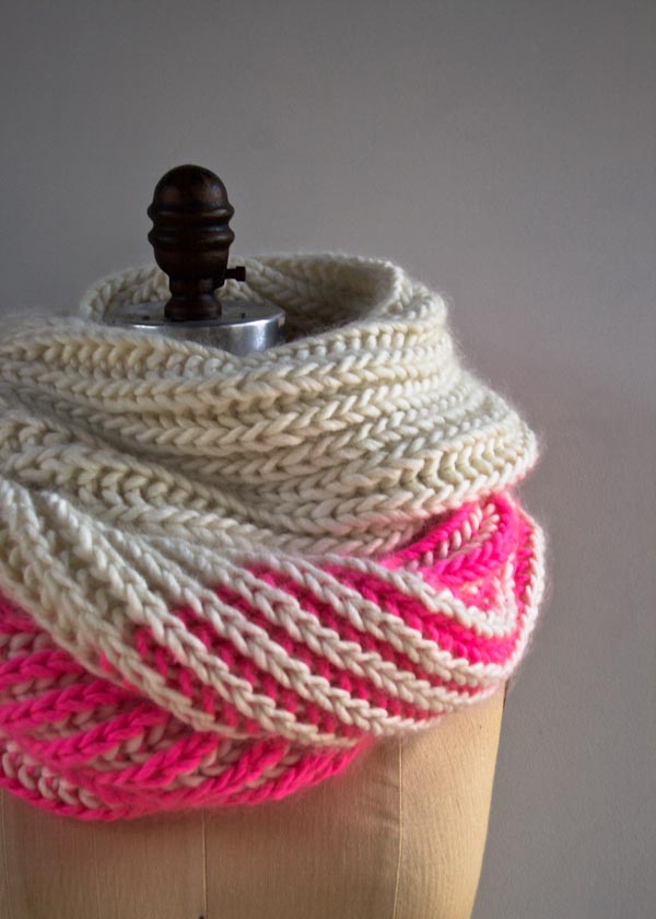 Color Dipped Scarves | Purl Soho