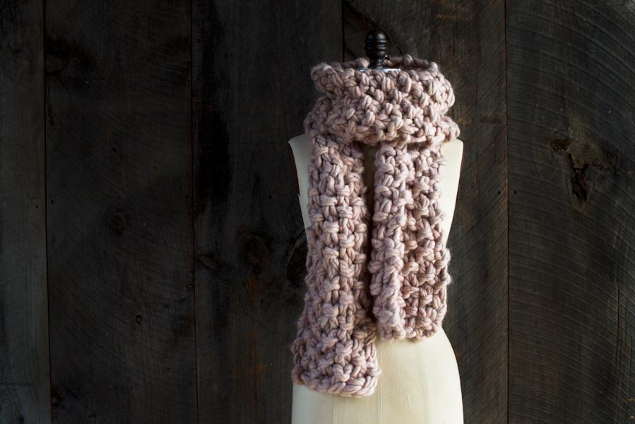 Eleventh Hour Scarf in Gentle Giant | Purl Soho