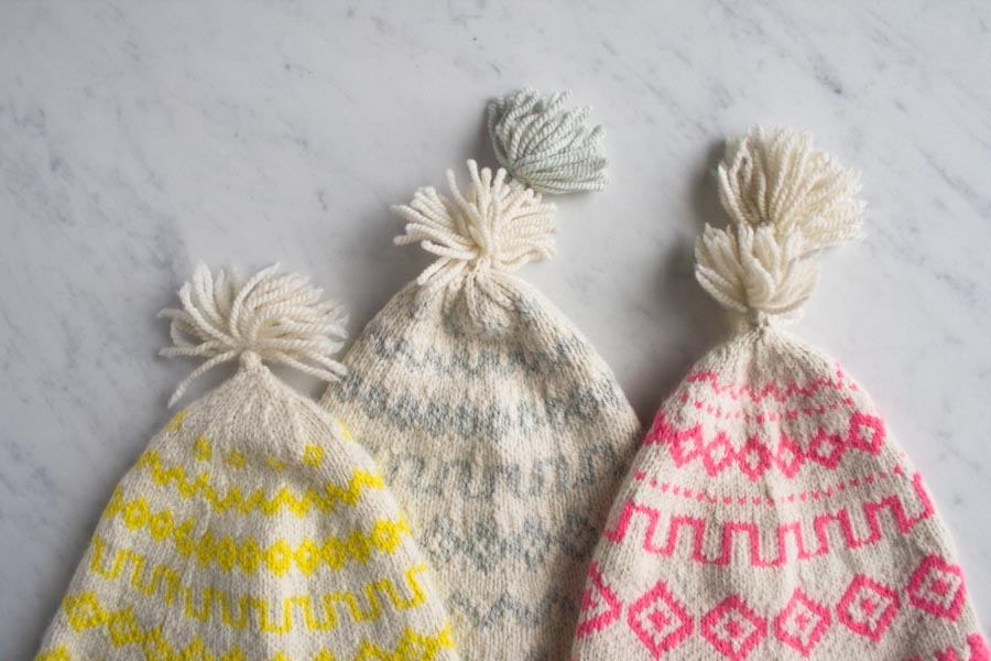 New! Purl Soho’s Hand Knit Andean Hats | Purl Soho