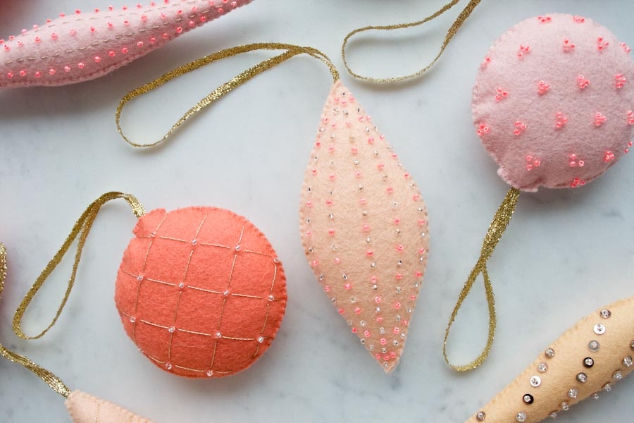 How to Make Yarn Ball Ornaments - Christine's Crafts easy to make